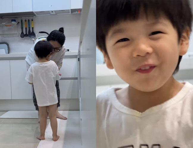 '홍현희♥' 제이쓴 子 준범이, 2살인데 벌써 아빠를 속이네...딱 걸린 