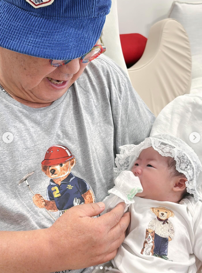 '73세' 이용식, 늦둥이 딸이 안겨준 손녀에 감격 "커플티 입고 오열파…