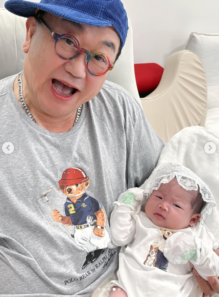 '73세' 이용식, 늦둥이 딸이 안겨준 손녀에 감격 "커플티 입고 오열파…