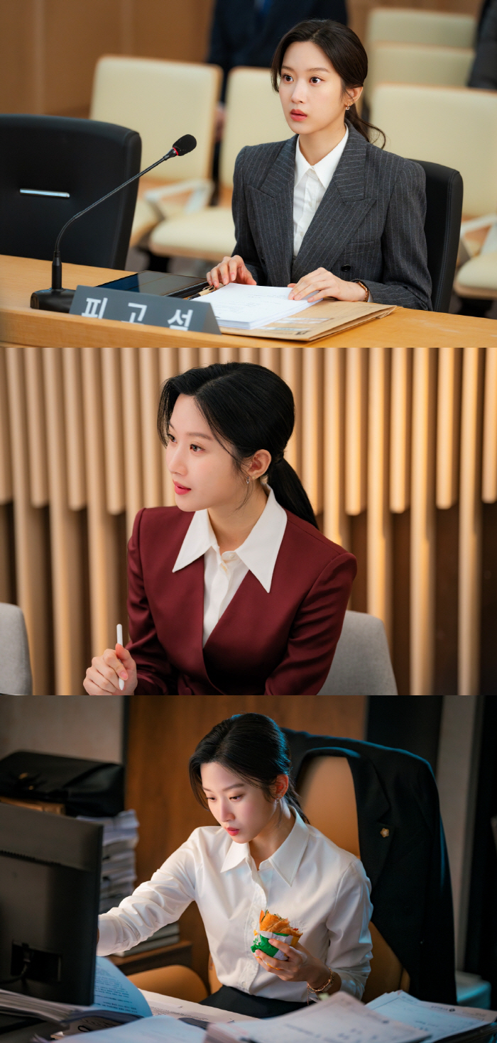 문가영, 파격 '란제리 드레스' 이미지 지운다..1년 차 변호사 '서초동…