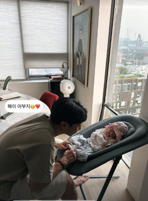 손담비, 60일 딸 '독박 육아'에 눈물 뚝뚝...오늘은 "해이 아부지"…