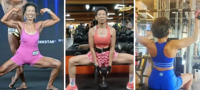 71세 할머니, 피트니스 대회 메달 획득…"나이는 숫자에 불과"