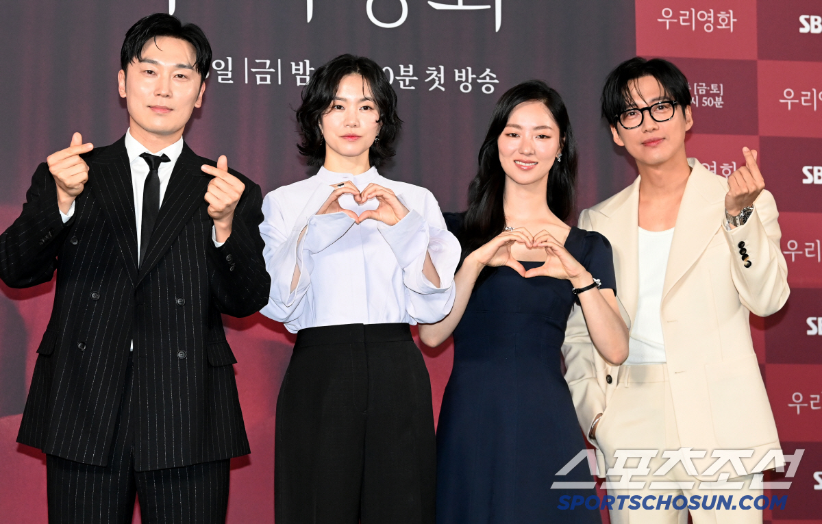[포토] 남궁민 전여빈 이설 서현우, '우리 영화' 사랑해주세요