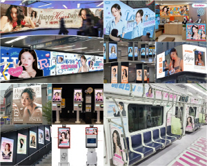 혜리, '대륙 여신' 됐다더니…서울 뒤덮은 초호화 생일 서포트
