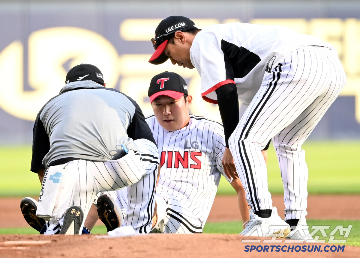 '실책이 불러온 불행' 오늘 1군 올라왔는데... 실책 뒤 투수가 타구에…