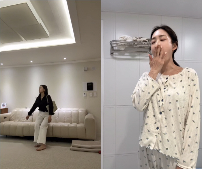최희, 이사하자마자 깨끗한 새 집 공개 