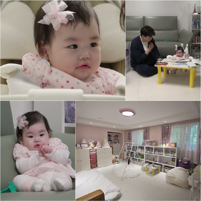박수홍, 생후 202일 딸 위한 '70억 압구정家' 공개..안방+전용 욕…