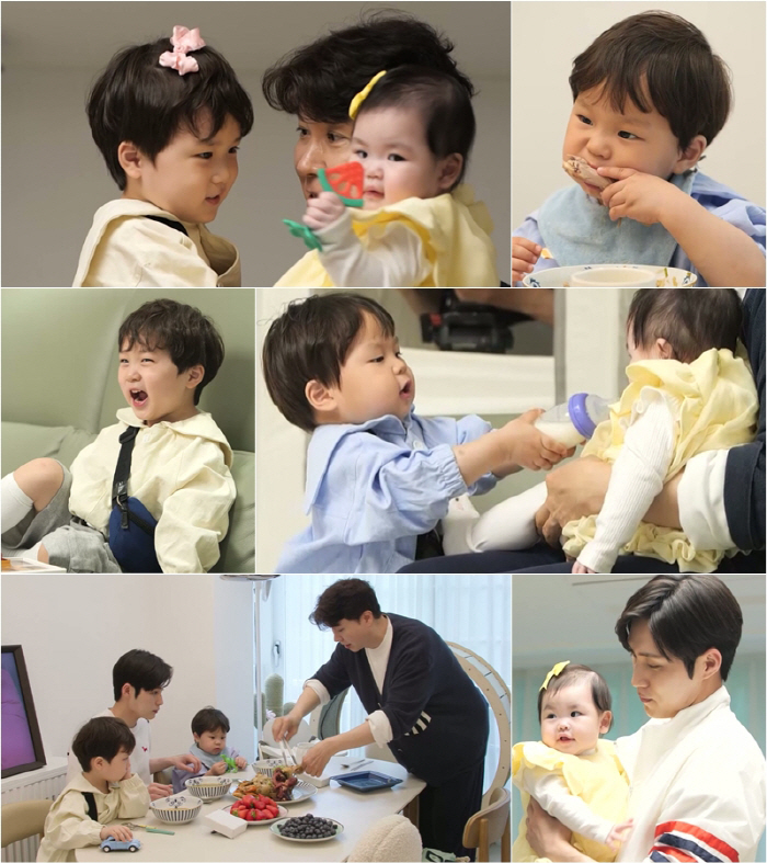 박수홍, 딸 재이 아직 돌도 안 지났는데…은우-정우 '예비 사위' 점찍었다 ('슈돌')