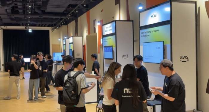 국내 대표의 인공지능 기업 NC AI, AWS 행사에서 게임산업 이끌 최…