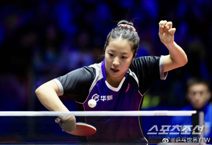 "호랑이 잡으러 호랑이굴 간 삐약이" '中프로리그 첫 도전'신유빈,첫승의…