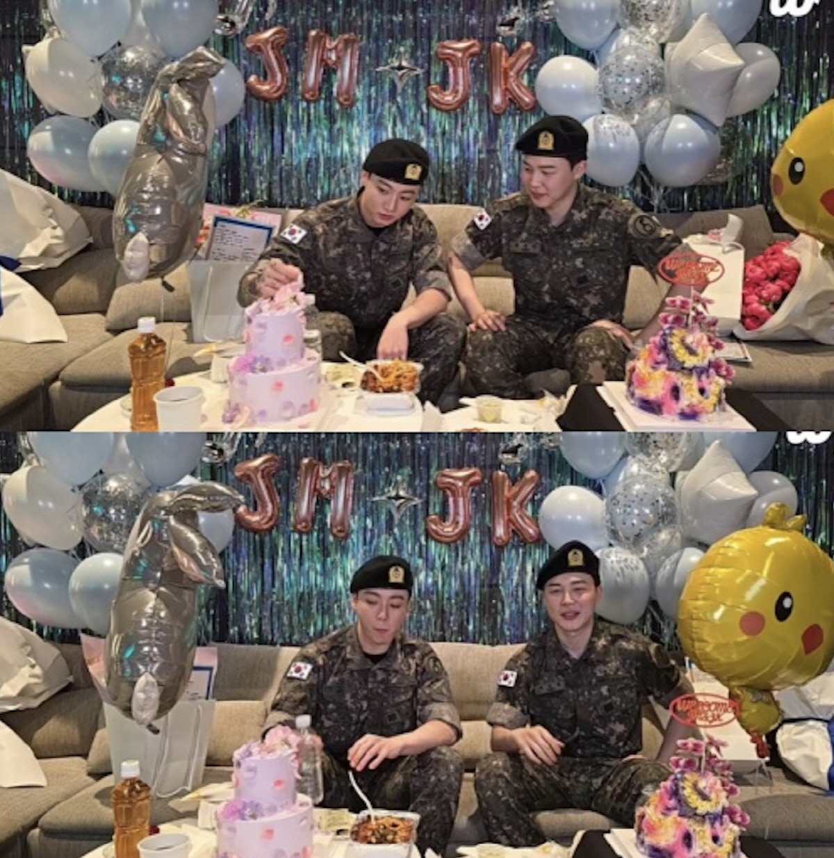 아미 계탄날…BTS 정국-지민 "서로 의지하며 버틴 군 전역 실감 안나,…