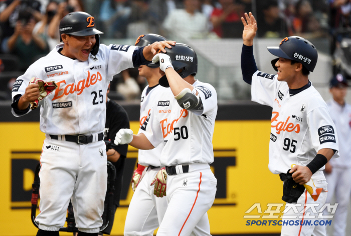 이원석이 만루홈런 쾅! 한화 불꽃 15안타! 두산 9-1 초토화. 40승 보인다! 두산 4연패 수렁