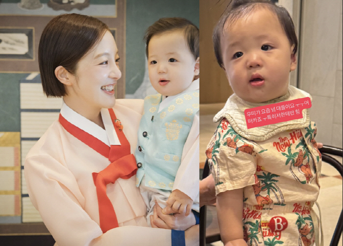 '김용건 며느리' 황보라, 1살인데 벌써 대드는 子 고민 