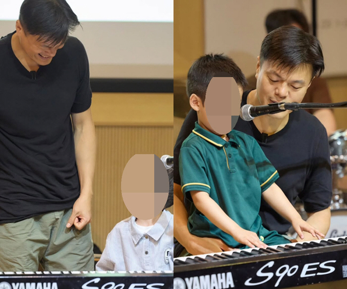 '딸 바보' 박진영, 유치원 '직업 체험 행사' 참여.."유치부는 처음이…
