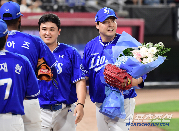 KBO '역대 2호' 기록 탄생, 1점 결국 지켜냈다…'구자욱 결승포' 삼성, KIA 잡고 '위닝 시리즈' 