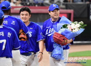 KBO '역대 2호' 기록 탄생, 1점 결국 지켜냈다…'구자욱 결승포' 삼성, KIA 잡고 '위닝 시리즈' [광주 리뷰]