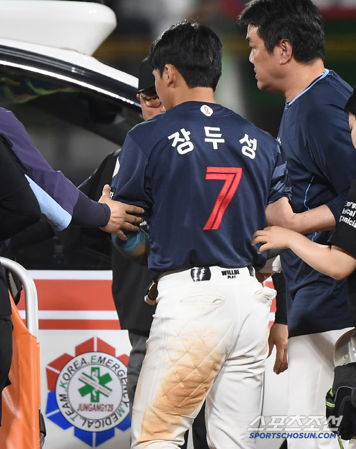 [포토] 장두성, 불의의 부상으로 병원 이송