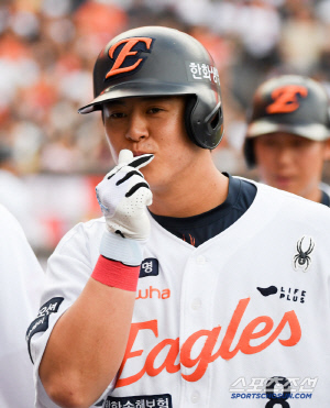 '4번 타자의 치명적인 하트' 노시환이 살아나자 스윕에 성공한 한화...내친김에 1위 탈환까지[대전 현장]