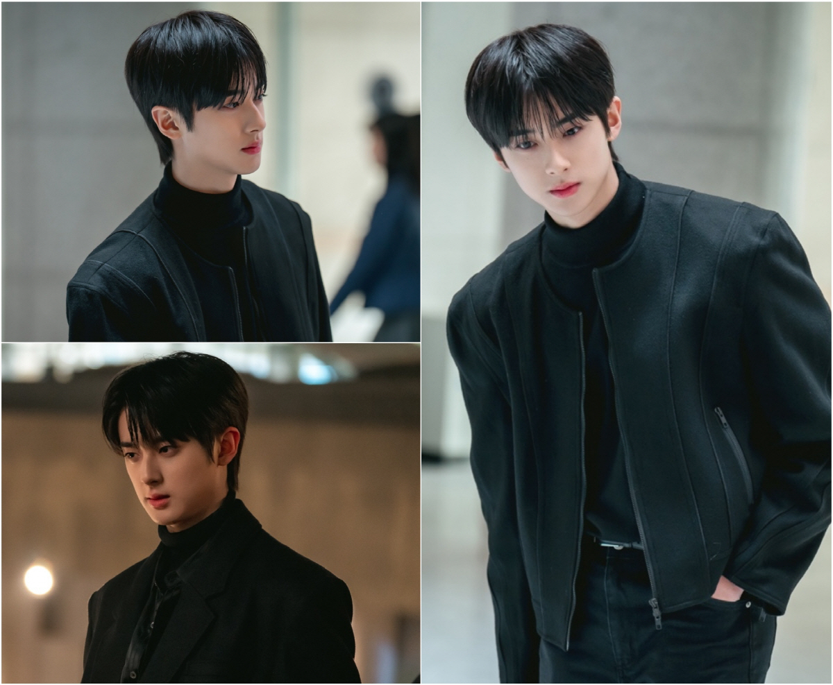 '청담국제고등학교 2' 김민규, 눈부신 비주얼+강렬 눈빛 담은 첫 스틸 …