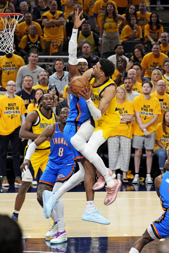 SGA 죽이기' NBA 파이널 인디애나 최대목표! 전방위 압박+매치업 헌…