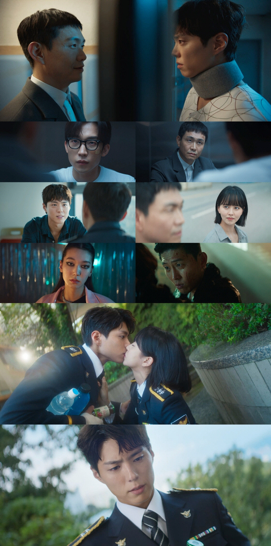 [SC리뷰] 박보검, ♥김소현과 입맞추고 쓰러져…‘굿보이’ 충격 키스 엔…
