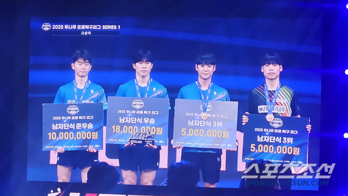 "전경기 매진X탁구신성들의 불꽃랠리...이런대회 처음" 韓탁구 미래를 봤…