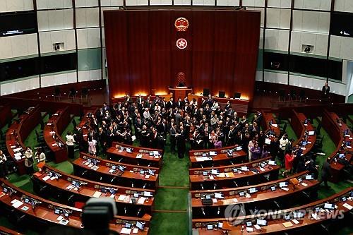 中정부, 홍콩서 국가보안법 첫 합동수사…"통제권 강화"