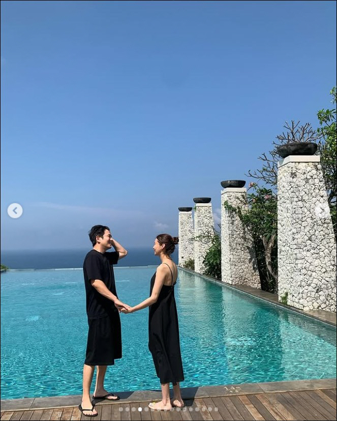 주상욱♥차예련, 발리서 '신혼 리턴즈'…"8년차 부부 맞아?"