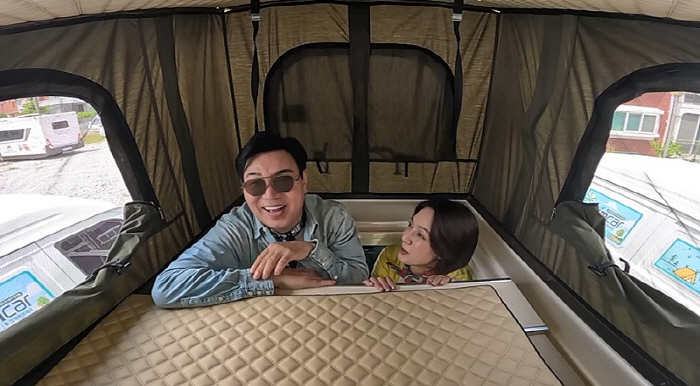 "신혼여행 느낌이다"…김일우♥박선영, '캠핑카' 여행 "1박2일이 버릇이…