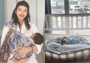 손담비, 40대 얻은 귀한 딸…아기 침대도 럭셔리 