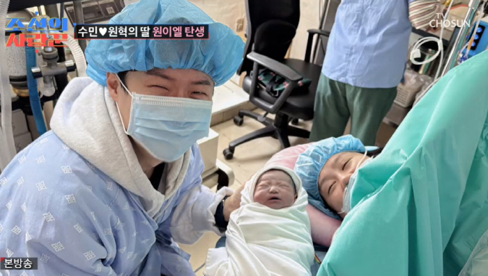 '이용식 딸' 이수민, 목숨 건 출산 장면..유도분만 실패 