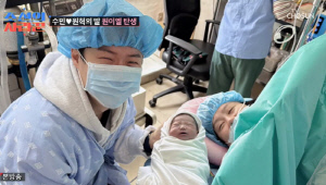 '이용식 딸' 이수민, 목숨 건 출산 장면..유도분만 실패 