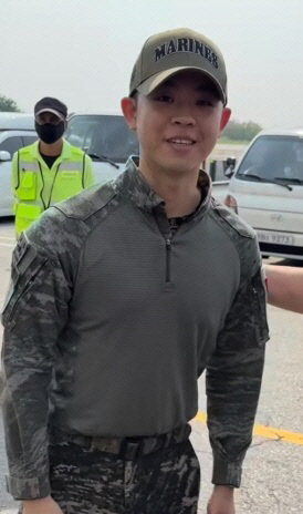 '김구라 子' 김동현, 해병 근황…상남자 다 됐네[SC이슈]