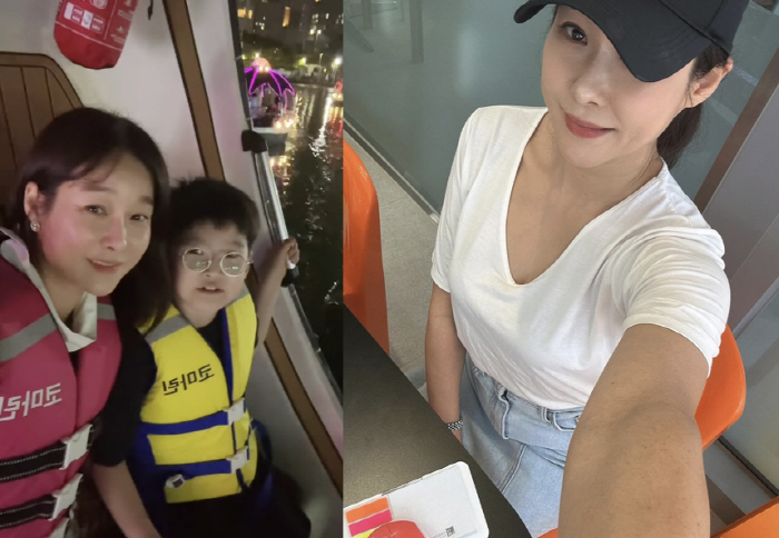 현영, '학비만 12억' 子 라이딩도 직접...기다림이 일상인 '송도맘'