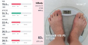 미나 시누이, 72kg 감량 식단 보니 깜짝..'아점'인데 당근만 한가득
