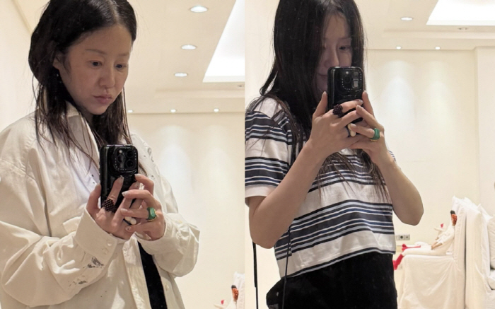 "부끄" 고현정, 댓글창 폭발한 한 장의 사진...54세 중에 제일 힙한…