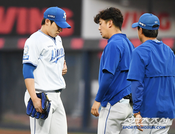 옆구리 삐끗하고도 상대 타선 압살, '에이스란 이런 것이다’를 보여준 연패스토퍼 원태인 [대구 현장]
