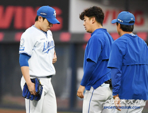 옆구리 삐끗하고도 상대 타선 압살, '에이스란 이런 것이다’를 보여준 연패스토퍼 원태인 [대구 현장]