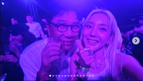 바다X유진, S.E.S 아버지 이수만과 만났다...슈는 여전히 공백