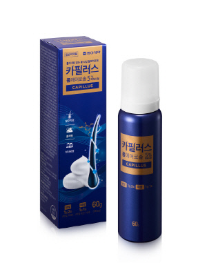 젊은 탈모 환자 증가세…동아제약, 폼 타입 탈모치료제 '카필러스 폼에어로솔' 선보여
