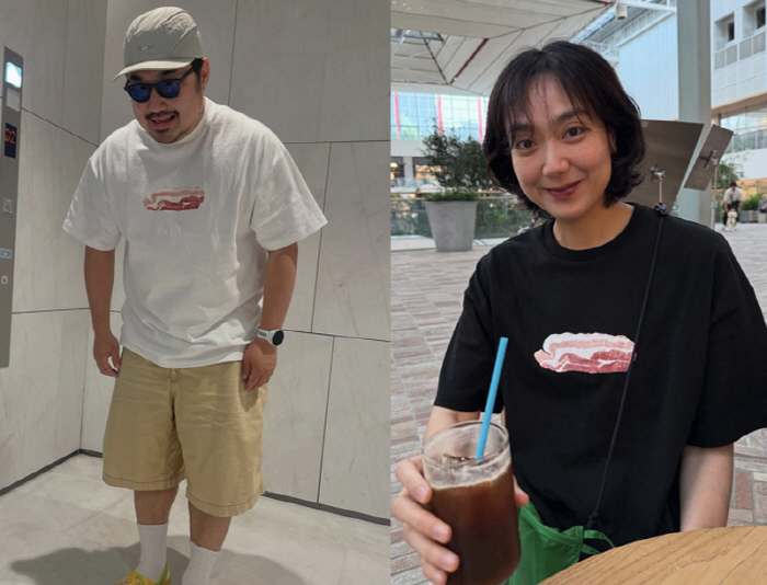 강재준♥이은형, 子 출산 9개월만 경사 터졌다..."삼겹살 티셔츠 판매 …
