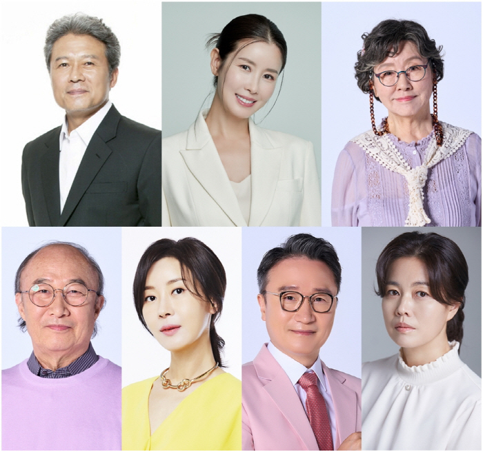 [공식] '국민 아버지' 천호진 온다…KBS 주말극 '화려한 날들' 명품 라인업 공개