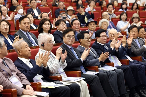 우의장 "한일관계, '역사·협력·동반자' 세 기둥 균형 필요"