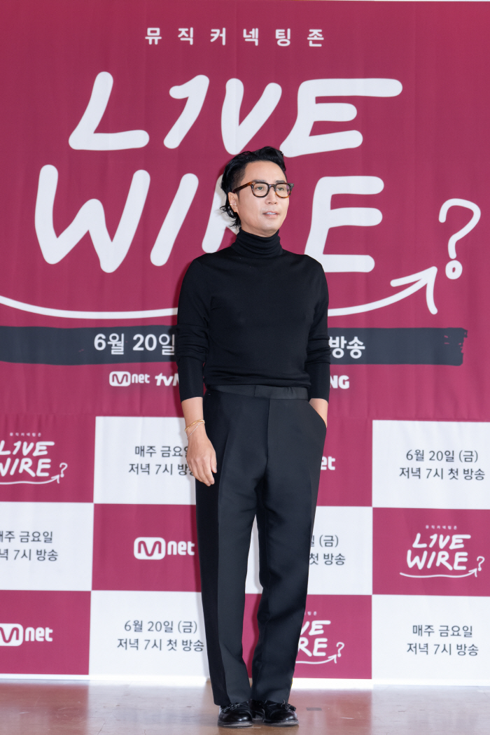 [SC현장] '요정' 정재형-'천재' 코쿤 '라이브 와이어', Mnet …