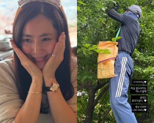 “매실 좀요” 며느리 한채아 요청에..차범근, 바로 나무 탔다