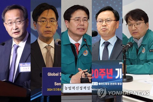 통일차관 김남중·행안차관 김민재…李대통령, 차관급 5명 임명(종합)