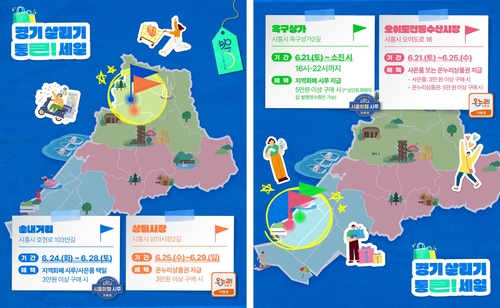 시흥 4개 상권서 '통큰 세일'…온누리상품권·사은품 증정