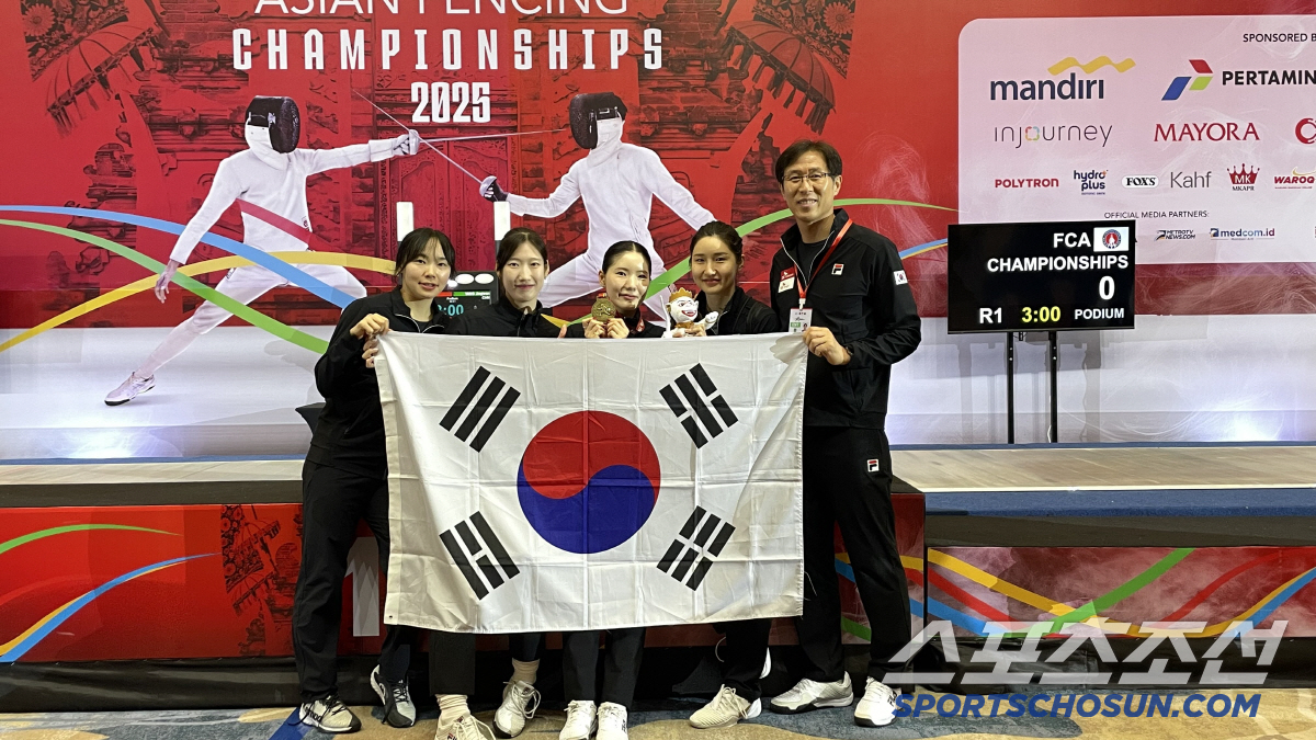 '부상투혼,세계1위의 위엄'송세라,亞선수권 女에페 커리어 첫우승! "단체…