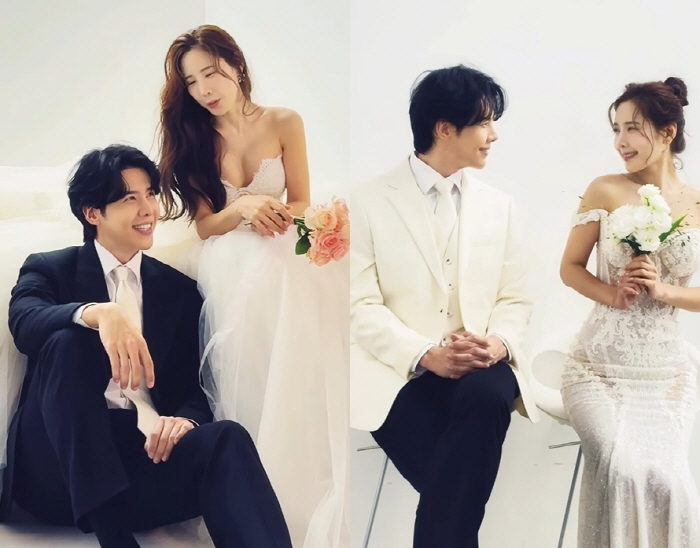 ‘소개팅 100번’ 채은정, 배우 비주얼 예비신랑♥과 웨딩 촬영 