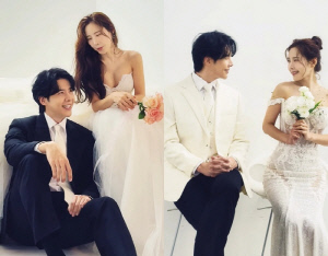 ‘소개팅 100번’ 채은정, 배우 비주얼 예비신랑♥과 웨딩 촬영 